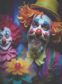A clown?s life